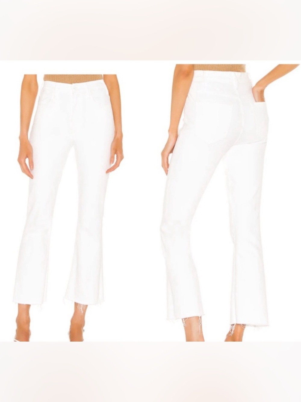 mother the runway sleeping beauty jeans Size 24 White
